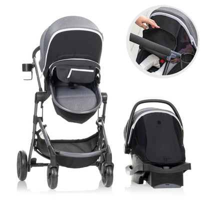 New Pivot Vizor Travel System with LiteMax Infant Car Seat