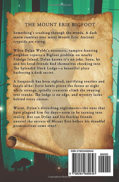 Eldritch Black The Mount Erie Bigfoot Paperback - Kidsy