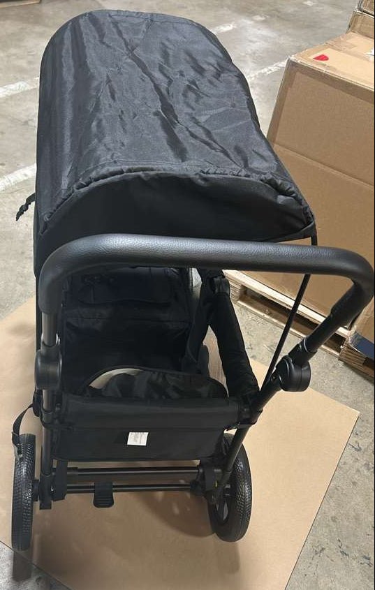 ELEMARA Stroller Wagon for 2 Kids (Black) - Kidsy