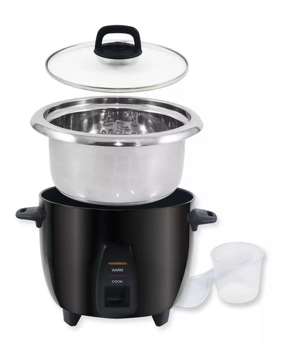 Elite Cuisine 10 - Cup Rice Cooker with Stainless - Steel Inner Pot - Kidsy