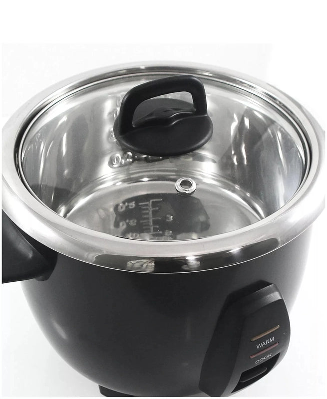 Elite Cuisine 10 - Cup Rice Cooker with Stainless - Steel Inner Pot - Kidsy
