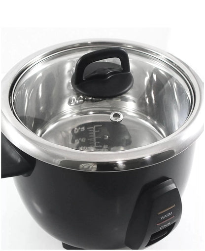 Elite Cuisine 10 - Cup Rice Cooker with Stainless - Steel Inner Pot - Kidsy