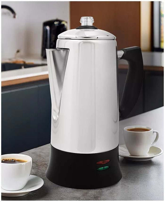 Elite Cuisine 12 - Cup Electric Coffee Percolator - Kidsy