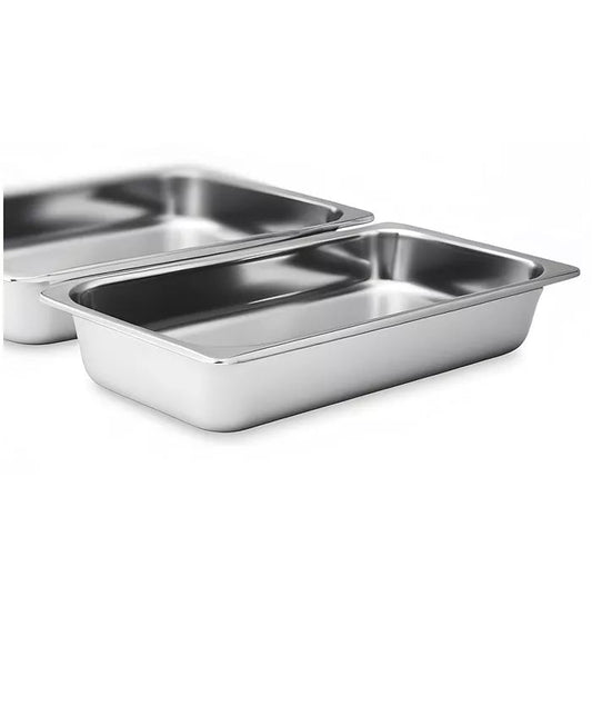 Elite Cuisine 7.5 - Quart Electric Buffet Server with 3 Trays (Stainless Steel) - Kidsy