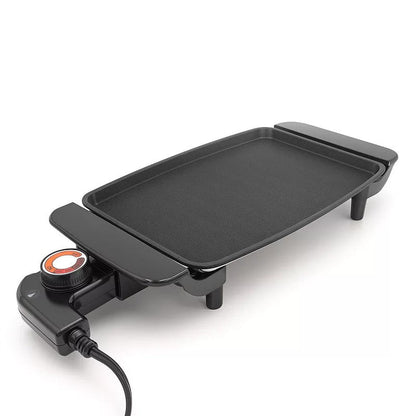 Elite Cuisine Mini Nonstick Griddle 70 sq in (Black) - Kidsy