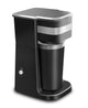 Elite Cuisine Personal Coffee Maker with Travel Mug (Black) - Kidsy