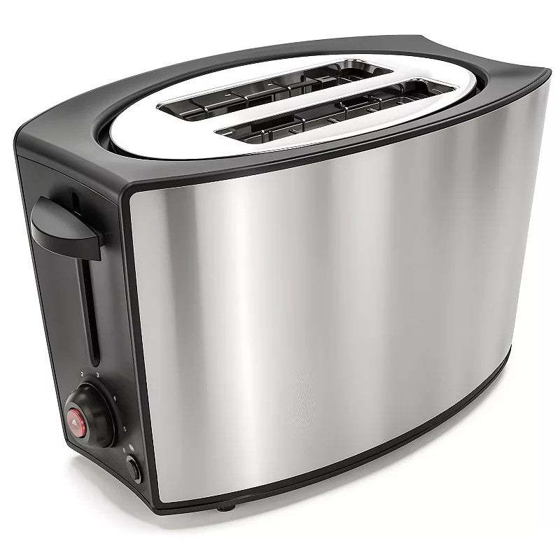 Elite Cuisine Stainless Steel 2 - Slice Toaster with Bagel Function - Kidsy