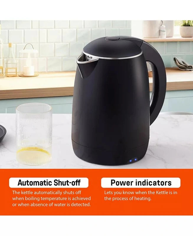 Elite Gourmet EKT8152 1.8 - Liter Cool - Touch Electric Kettle (Black) - Kidsy