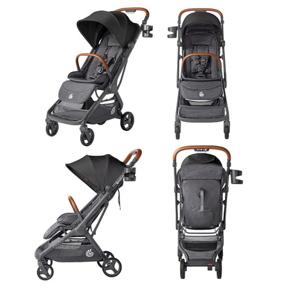 Ergobaby Metro 3 Deluxe Travel Stroller (Jet Black) - Kidsy