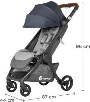Ergobaby Metro+ Deluxe Kinderwagen Buggy (London Grey) - Kidsy