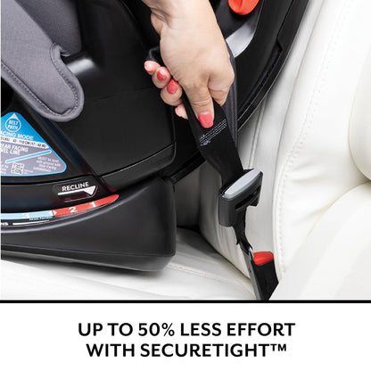 Evenflo All4Stages Slim 4-in-1 Convertible Car Seat (Tybee Black) - Kidsy