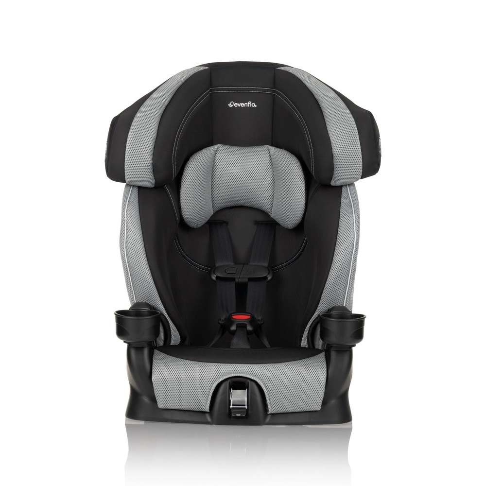 Evenflo Chase LX Harnessed Booster Car Seat (Jameson Gray) - Kidsy