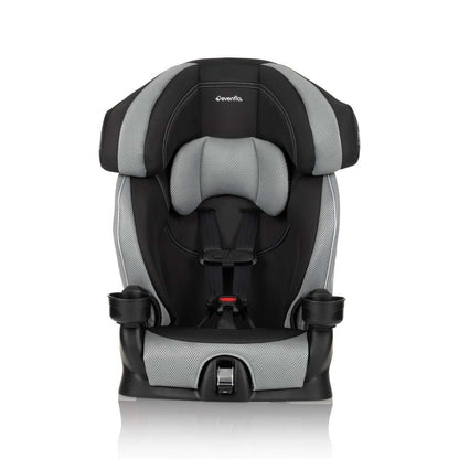 Evenflo Chase LX Harnessed Booster Car Seat (Jameson Gray) - Kidsy