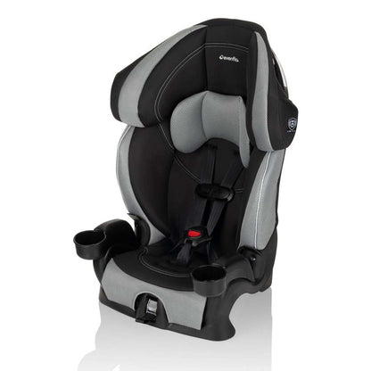 Evenflo Chase LX Harnessed Booster Car Seat (Jameson Gray) - Kidsy