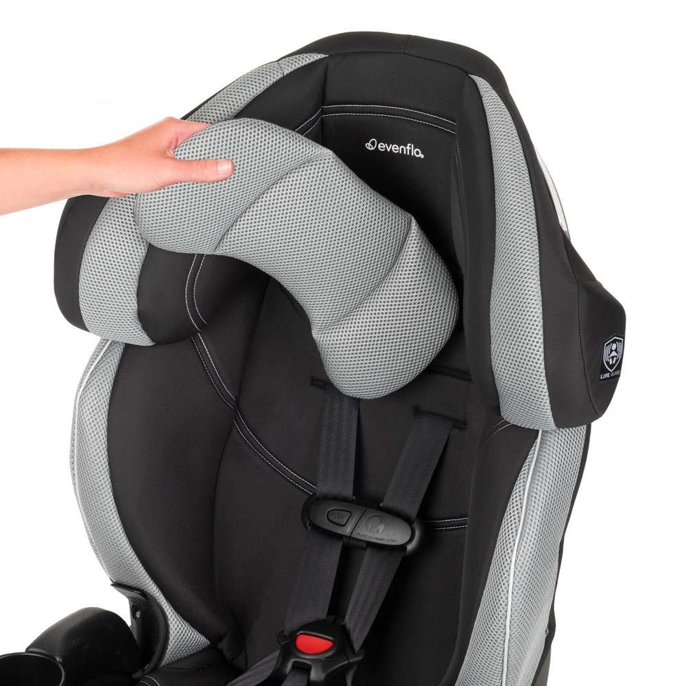 Evenflo Chase LX Harnessed Booster Car Seat (Jameson Gray) - Kidsy