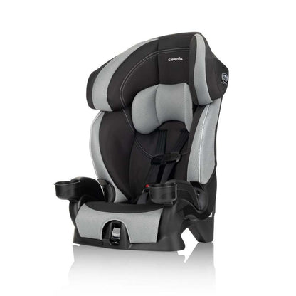 Evenflo Chase LX Harnessed Booster Car Seat (Jameson Gray) - Kidsy