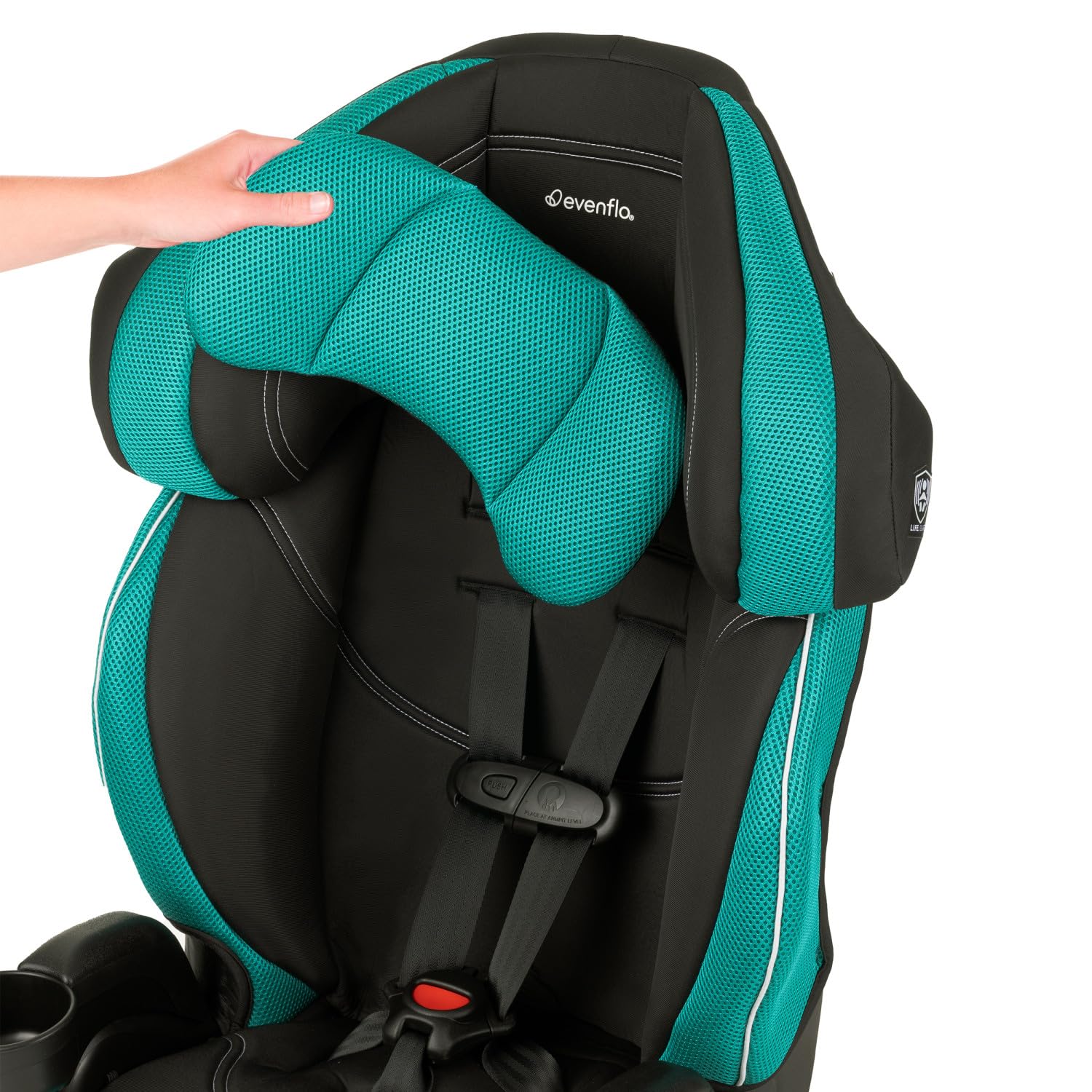Evenflo Chase LX Harnessed Booster Car Seat (Jubilee Green) - Kidsy