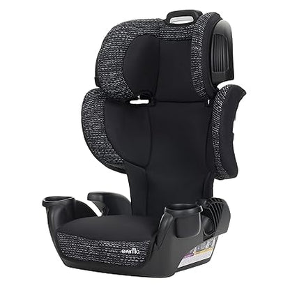 Evenflo GoTime LX Booster Car Seat (Chardon Black) - Kidsy