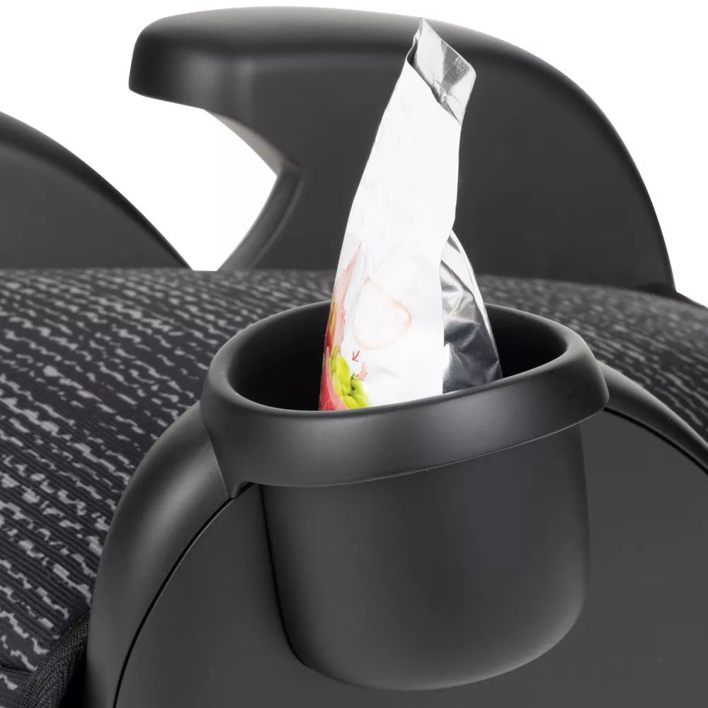 Evenflo GoTime No Back Booster Car Seat (Static Black) - Kidsy