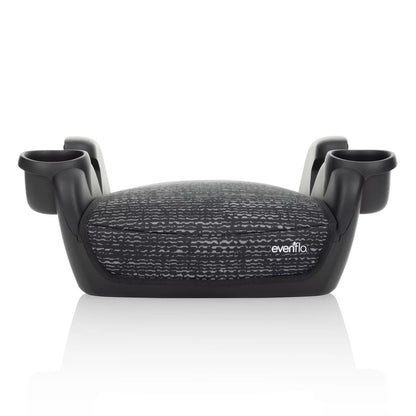 Evenflo GoTime No Back Booster Car Seat (Static Black) - Kidsy