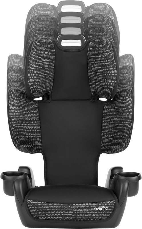 Evenflo GoTime Sport High Back Booster (Telluride Black) - Kidsy