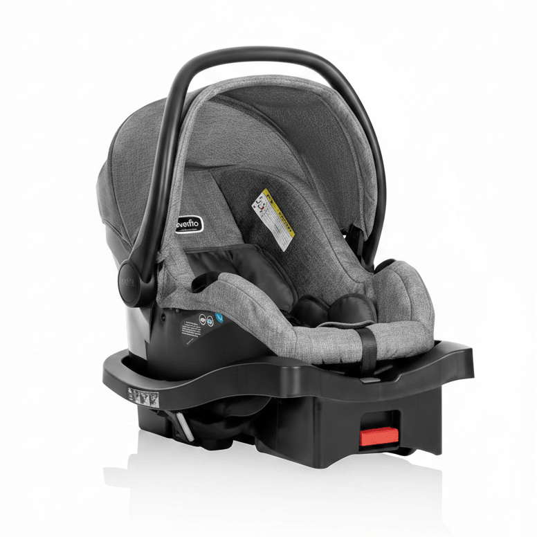 Evenflo LiteMax Sport Infant Car Seat (Mylar Gray) - Kidsy