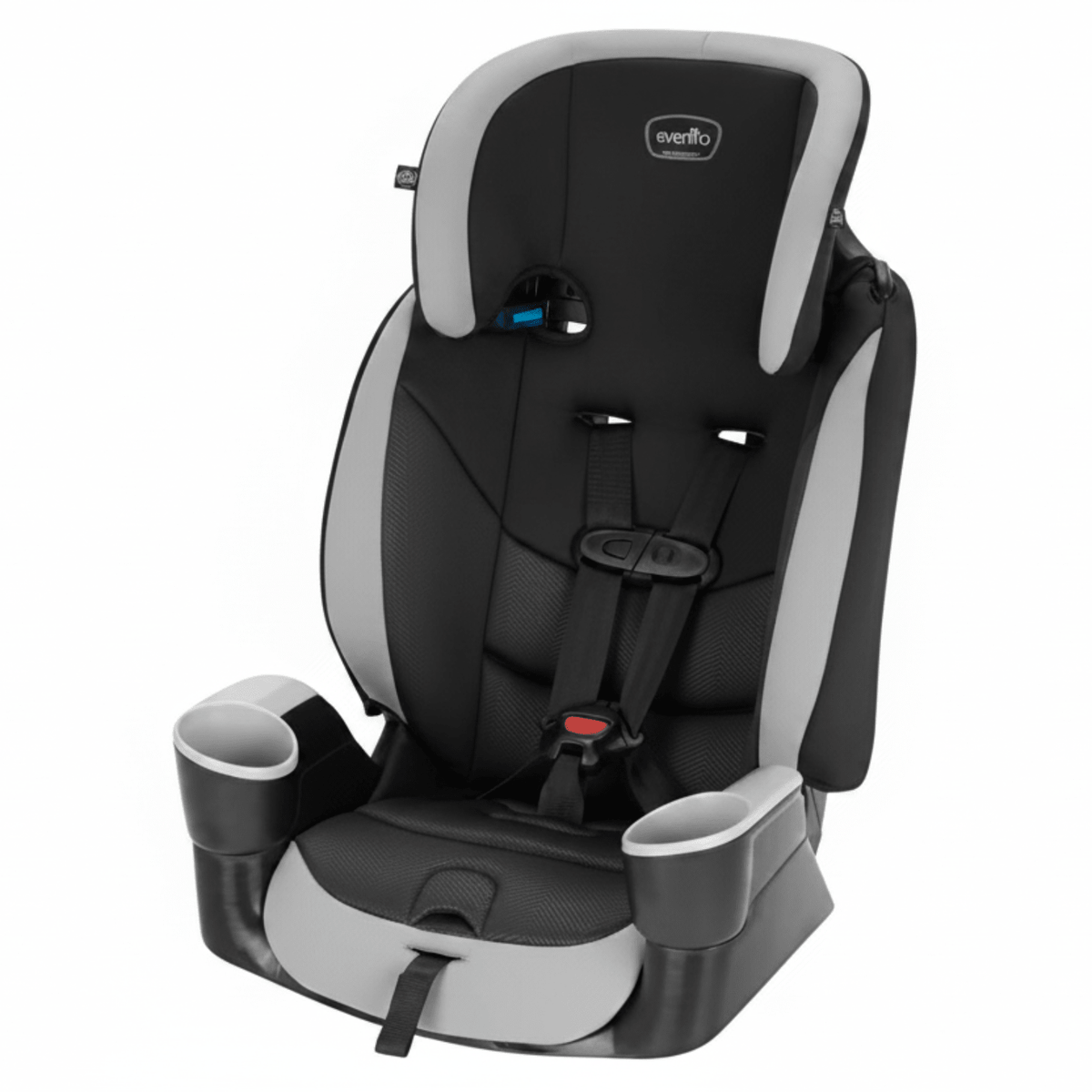 Evenflo Maestro Sport Booster Car Seat (Granite Gray) - Kidsy