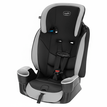 Evenflo Maestro Sport Booster Car Seat (Granite Gray) - Kidsy