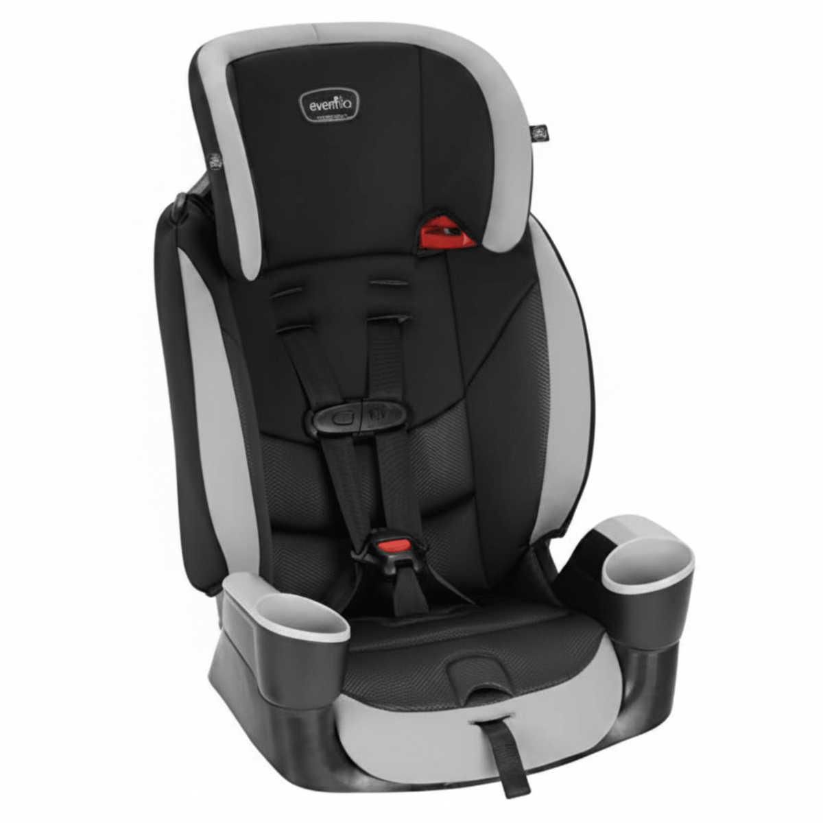 Evenflo Maestro Sport Booster Car Seat (Granite Gray) - Kidsy