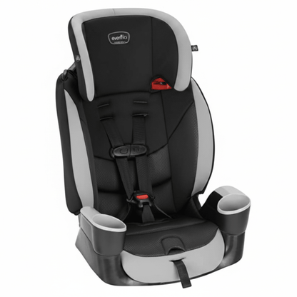 Evenflo Maestro Sport Booster Car Seat (Granite Gray) - Kidsy