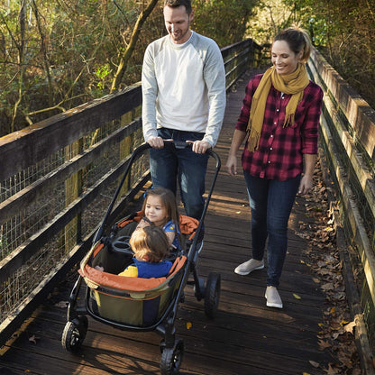 Evenflo Pivot Xplore All-Terrain Stroller Wagon (Ranger Green) - Kidsy