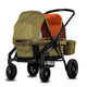 Evenflo Pivot Xplore All - Terrain Stroller Wagon (Ranger Green) - Kidsy