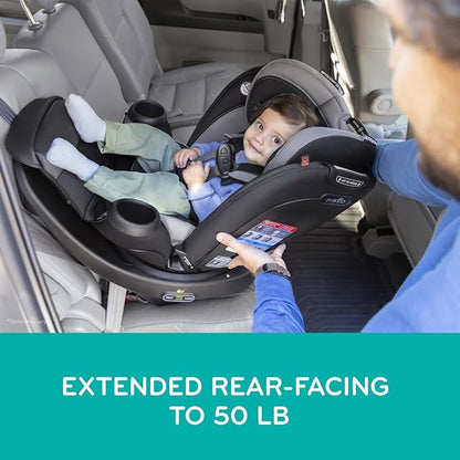 Evenflo Revolve360 Extend All-in-One Rotating Car Seat (Revere Gray) - Kidsy