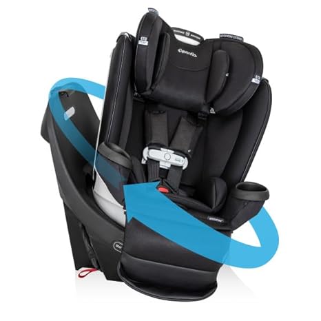 Evenflo Revolve360 Extend Car Seat (Onyx Black) - Kidsy
