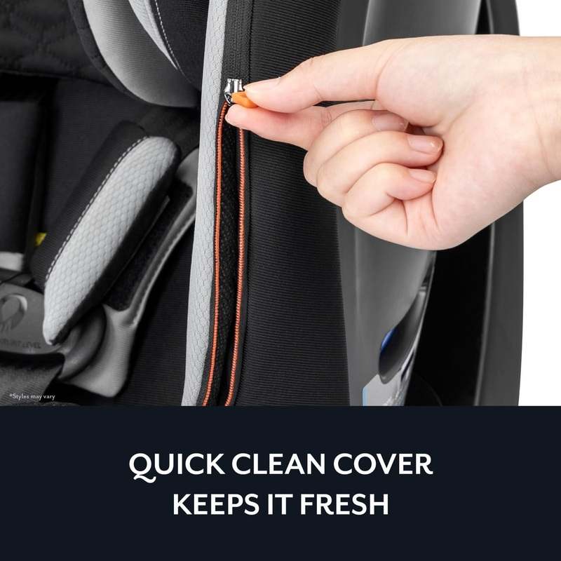 Evenflo Revolve360 Slim 2 - in - 1 Rotational Car Seat (Salem Black) - Kidsy