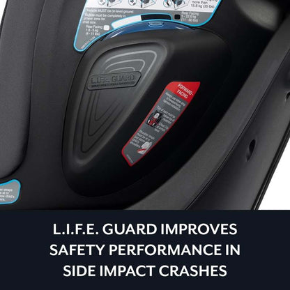 Evenflo Revolve360 Slim 2 - in - 1 Rotational Car Seat (Salem Black) - Kidsy