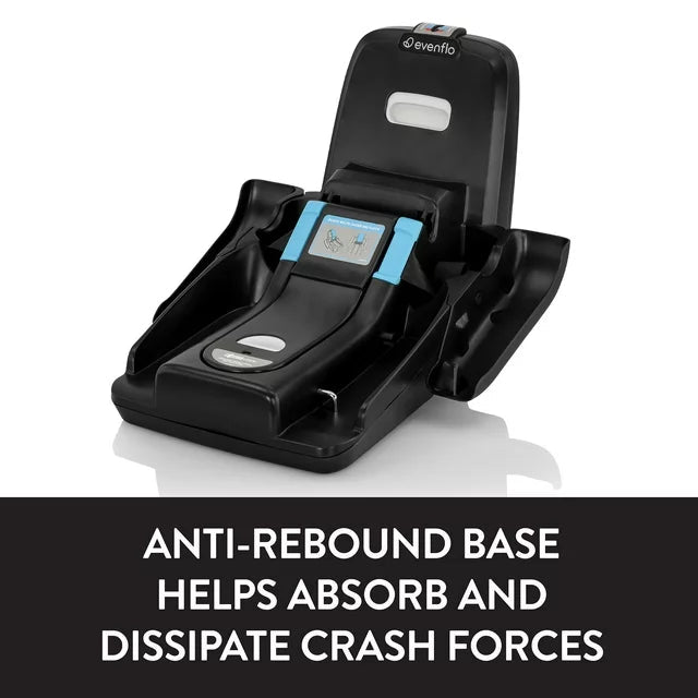 Evenflo Shyft DualRide Infant Car Seat and Stroller (Boone Gray) - Kidsy