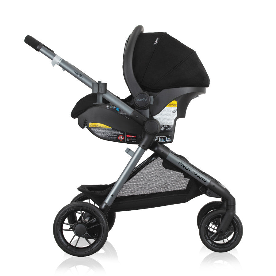 New Pivot Xpand Modular Travel System with LiteMax Infant Car Seat