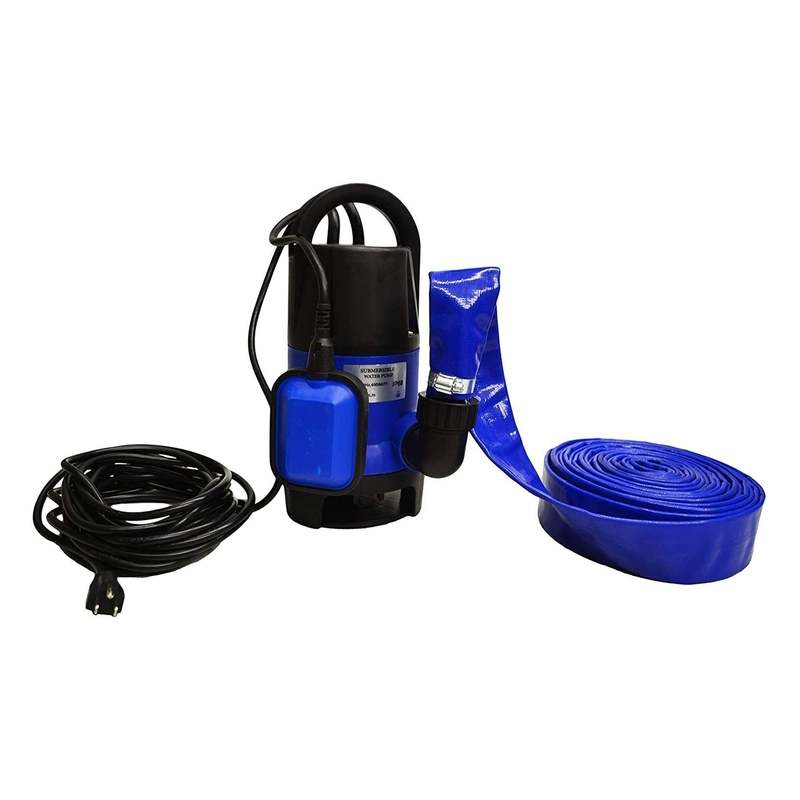 EZ Travel Submersible Above Ground Pool Water Drain Pump Kit with Hose - Kidsy
