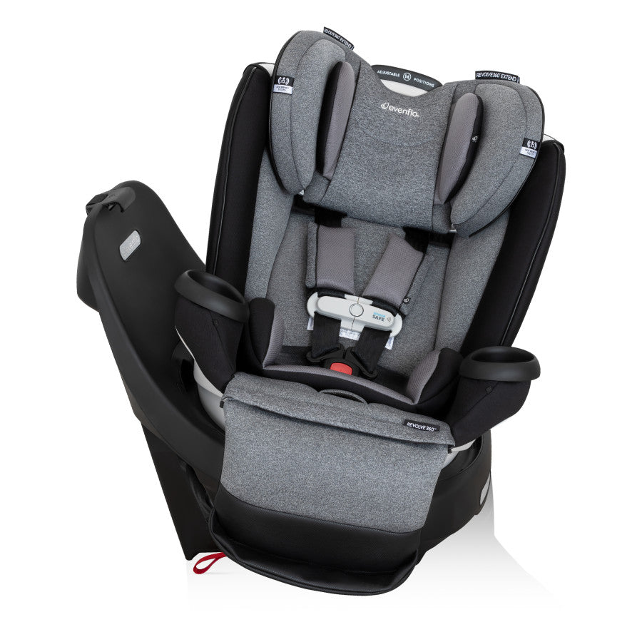 New Revolve360 Extend All-in-One Rotational Car Seat with SensorSafe