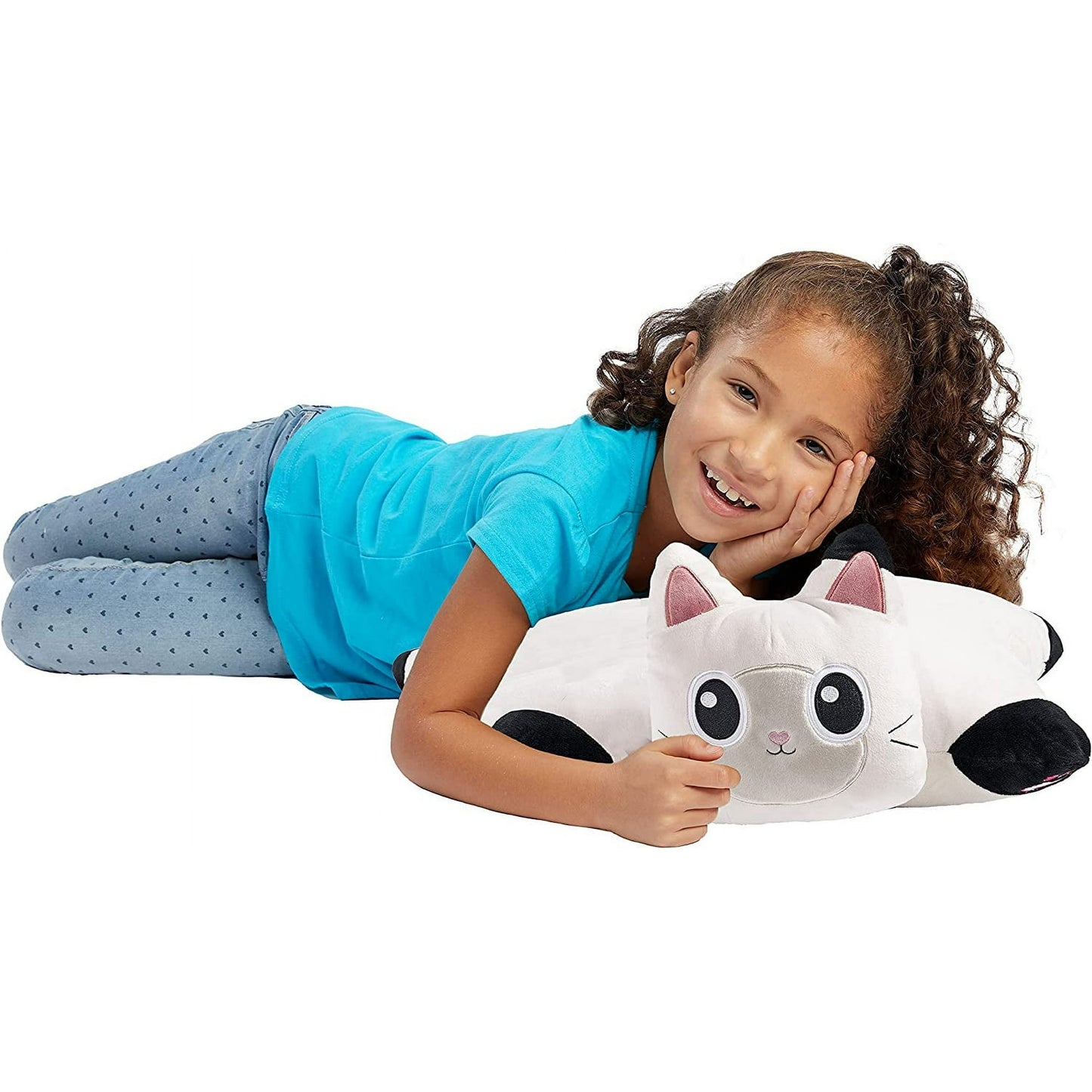 New Pillow Pets Pandy Paws Soft Plush Toy (Gray, 16")