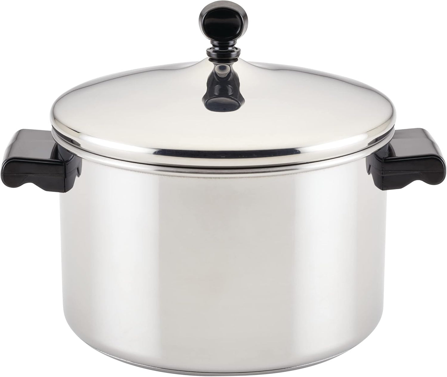 Farberware Classic Stainless Steel 4 - Quart Covered Saucepot (Silver) - Kidsy