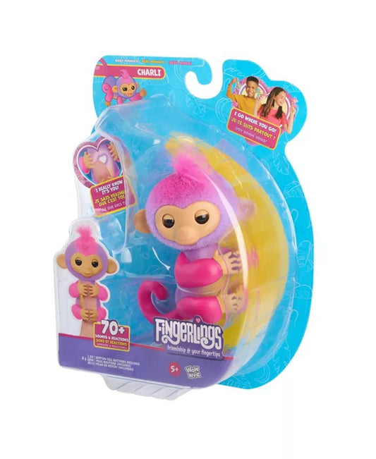 Fingerlings Interactive Baby Monkey Charli - Kidsy