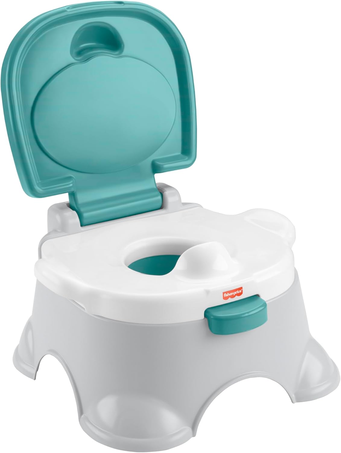 Fisher - Price 3 - in - 1 Toddler Toilet Training Potty Chair and Step Stool - Kidsy