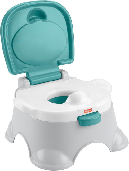 Fisher - Price 3 - in - 1 Toddler Toilet Training Potty Chair and Step Stool - Kidsy