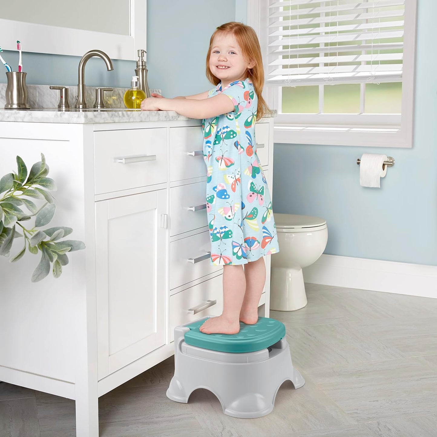 Fisher - Price 3 - in - 1 Toddler Toilet Training Potty Chair and Step Stool - Kidsy