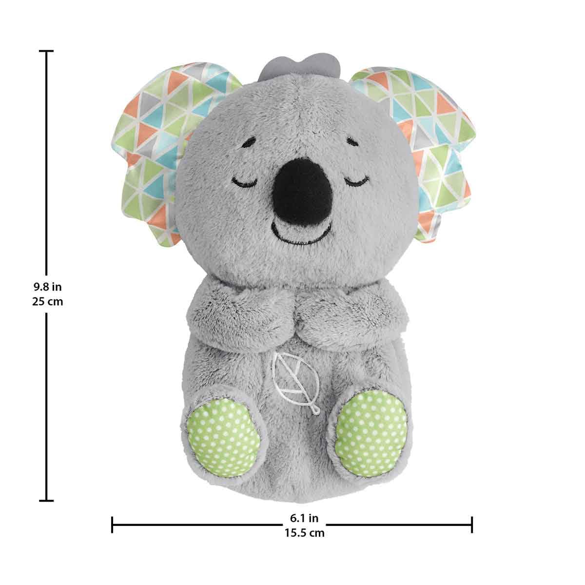 Fisher - Price BABY Toy Soothe 'n Snuggle Koala Plush Sound Machine with Customizable Music Lights & Breathing Motion for Newborns 0+ Months - Kidsy