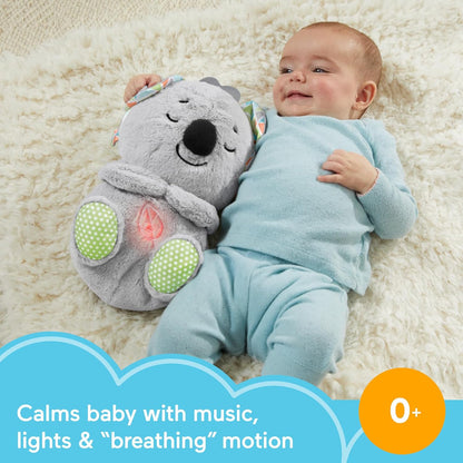 Fisher - Price BABY Toy Soothe 'n Snuggle Koala Plush Sound Machine with Customizable Music Lights & Breathing Motion for Newborns 0+ Months - Kidsy