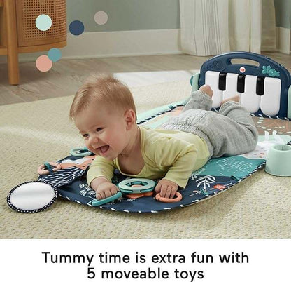 Fisher - Price Kick & Play Piano Baby Gym (Navy) - Kidsy