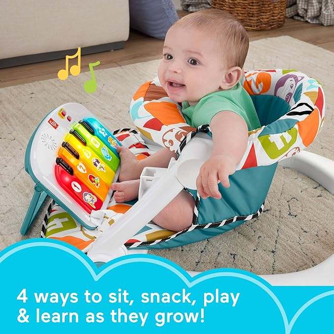 Fisher - Price Kick & Play Sit - Me - Up Floor Seat (Blue) - Kidsy